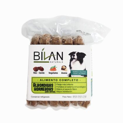 Albóndigas de Carne para Perros 500Gr
