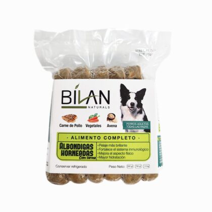 Albóndigas de Pollo para Perros 500Gr