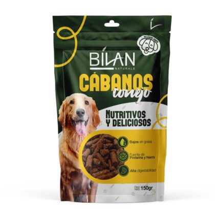 Cábanos con Carne de Conejo para Perros