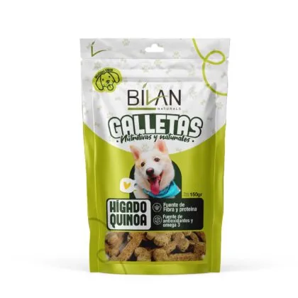 Galletas con Hígado y Quinoa