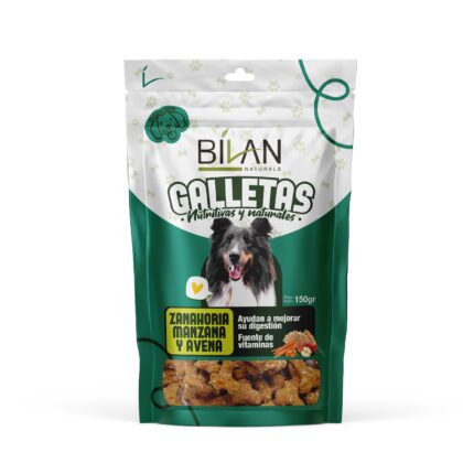 Galletas con Zanahoria, Manzana y Avena para Perros