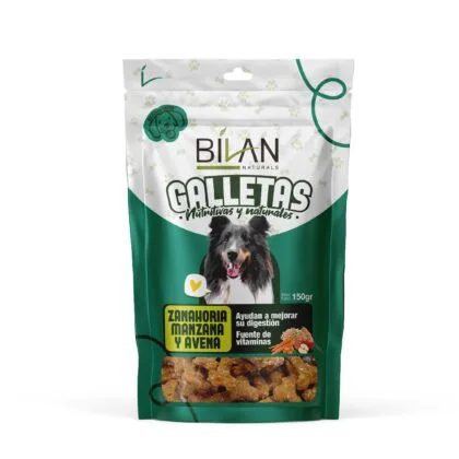 Galletas con Zanahoria, Manzana y Avena para Perros