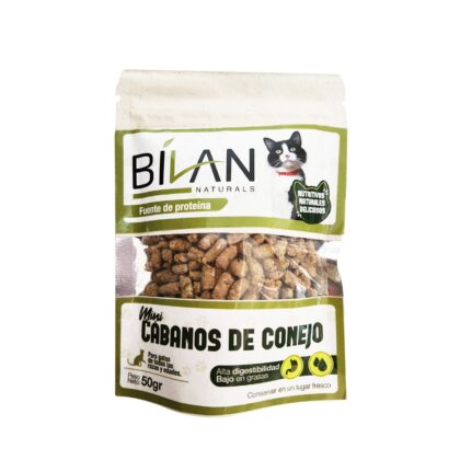 Cabanos con Carne de Conejo para Gatos 50Gr